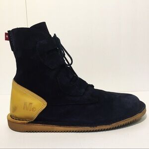 These are definitely more blue/purplish. I wore them once really comfortable